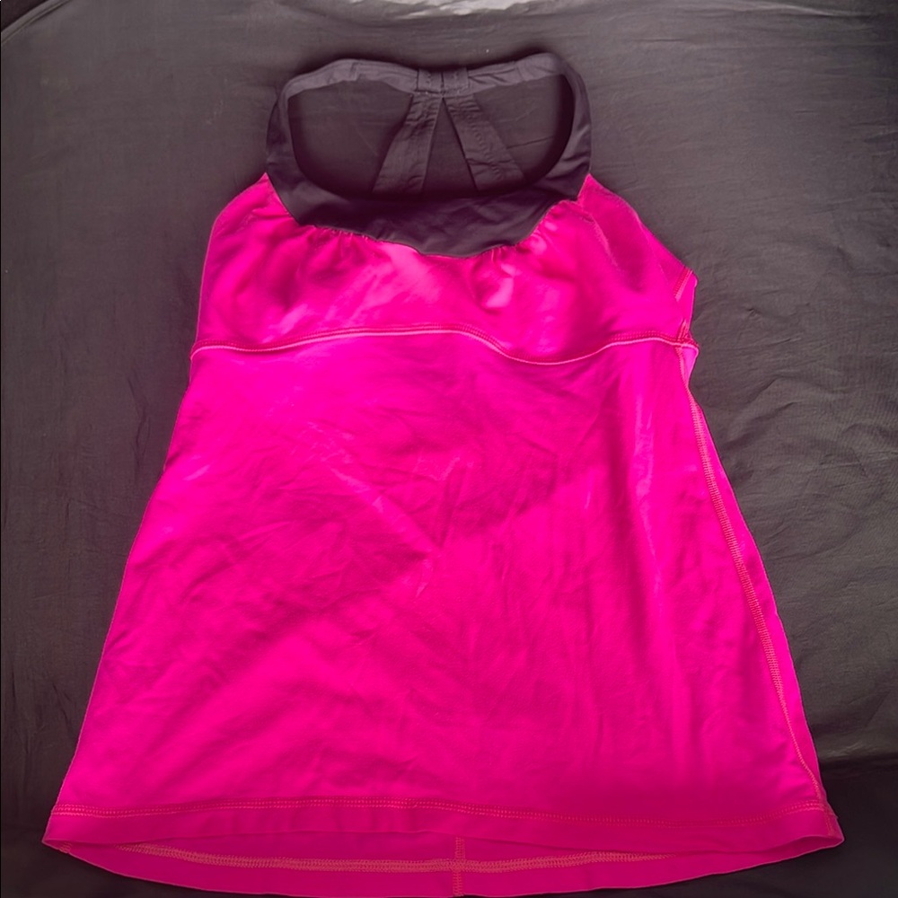Hot Pink lululemon shelf tank